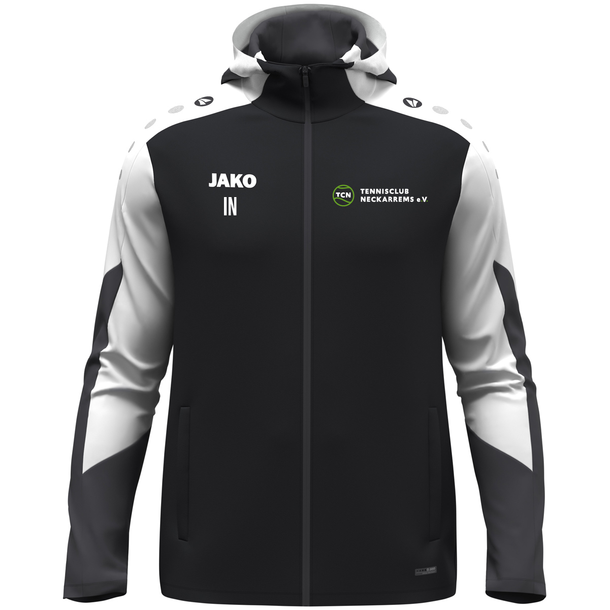 JAKO Kapuzenjacke Dynamic inkl.Wappen und Vereinsname (Initialen optional)