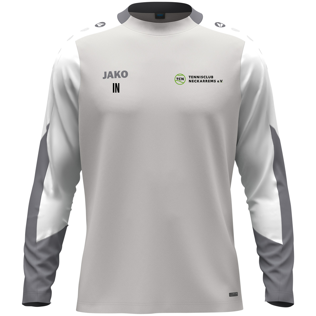 JAKO Longsleeve Dynamic inkl.Wappen und Vereinsname (Initialen optional)