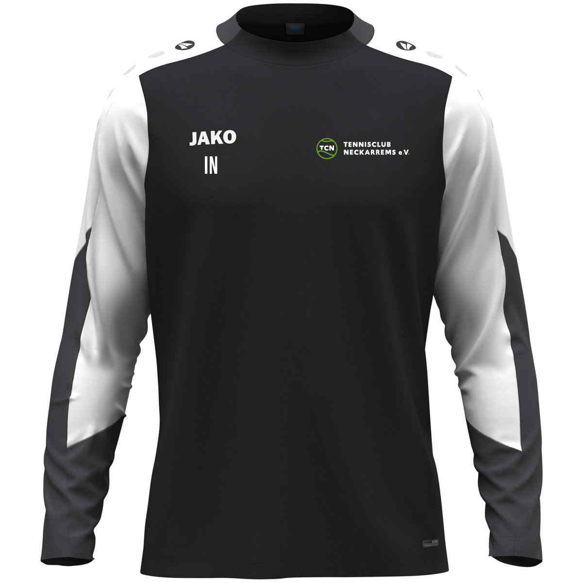 JAKO Longsleeve Dynamic inkl.Wappen und Vereinsname (Initialen optional)