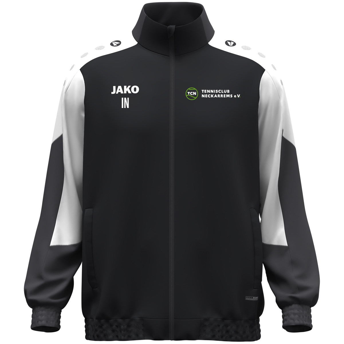 JAKO Webjacke Dynamic inkl.Wappen und Vereinsname (Initialen optional)