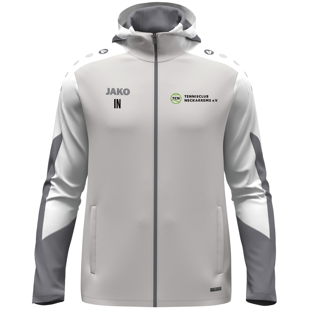 JAKO Kapuzenjacke Dynamic inkl.Wappen und Vereinsname (Initialen optional)