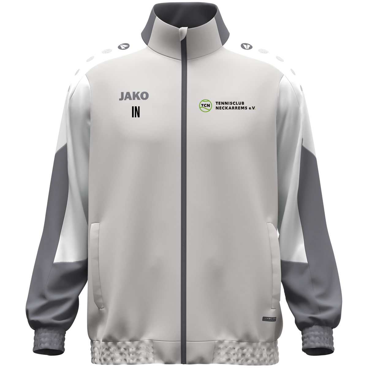 JAKO Webjacke Dynamic inkl.Wappen und Vereinsname (Initialen optional)